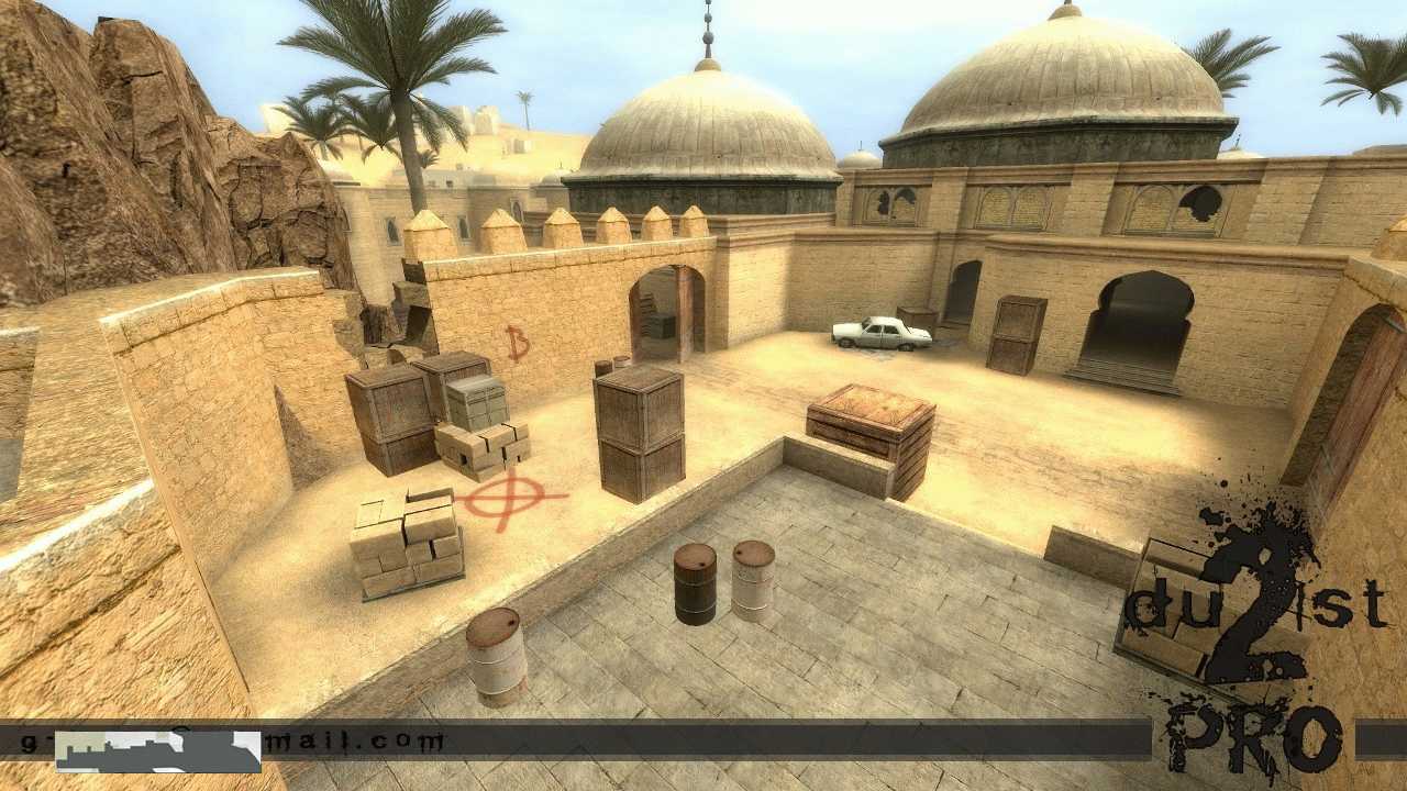 Карта de dust2 из кс го для ксс